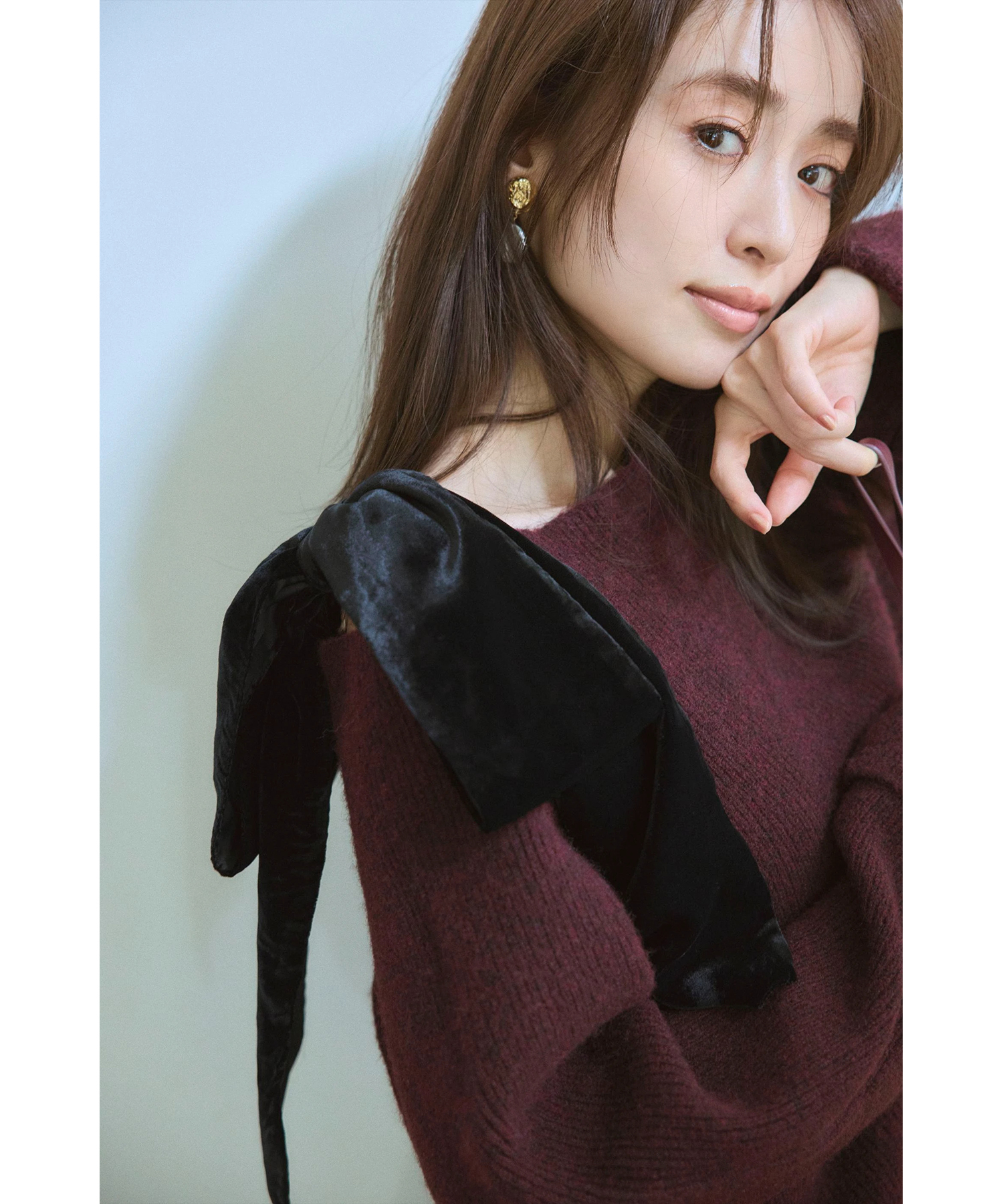 ルミネ限定》ベロアリボンゆるニット | ニット | Apuweiser-riche