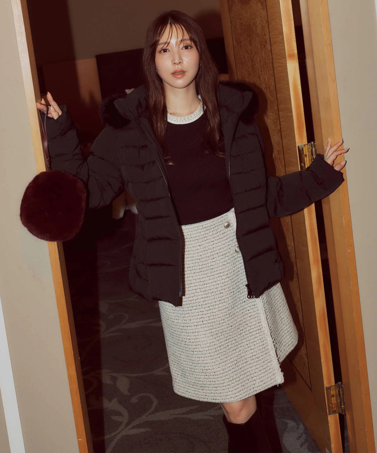 2024年秋冬 Apuweiser-riche ウエストマークミディコート ウエストマークミディパフィーコート | コート | Apuweiser-riche