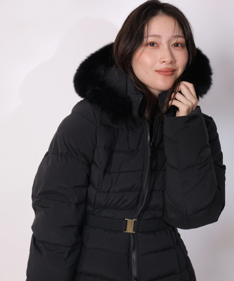 ウエストマークミディパフィーコート | コート | Apuweiser