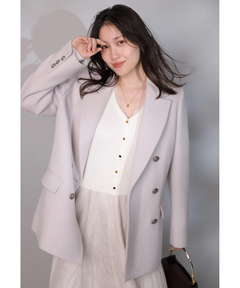 アプワイザーリッシェ　ジャケット　薄手　ブラウン　S アプワイザーリッシェ ジャケット 薄手 ブラウン S アプワイザー