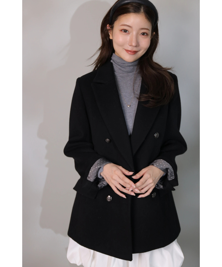 Wボタンジャコット | コート | Apuweiser-riche（アプワイザー