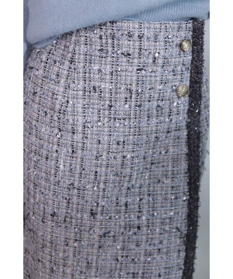 10/19まで限定値下げ！Louis Vuitton ツイードミニスカート ミックスツイード ミニスカート | TOMORROWLAND .B (Women