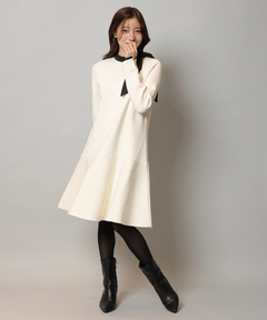 Apuweiser-riche(アプワイザー・リッシェ) |[WEB LIMITED]ネックリボンミニニットワンピース