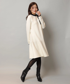 Apuweiser-riche(アプワイザー・リッシェ) |[WEB LIMITED]ネックリボンミニニットワンピース