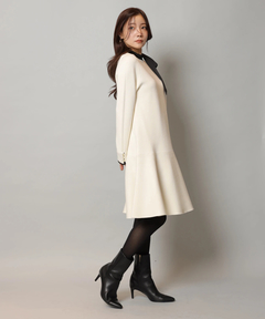 Apuweiser-riche(アプワイザー・リッシェ) |[WEB LIMITED]ネックリボンミニニットワンピース