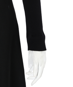 Apuweiser-riche(アプワイザー・リッシェ) |袖レースビスチェ切替ワンピース