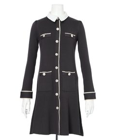 Apuweiser-riche(アプワイザー・リッシェ) |【Arpege story限定】衿付2wayレーストリムニットワンピース