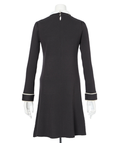 Apuweiser-riche(アプワイザー・リッシェ) |【Arpege story限定】衿付2wayレーストリムニットワンピース