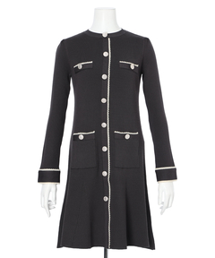 Apuweiser-riche(アプワイザー・リッシェ) |【Arpege story限定】衿付2wayレーストリムニットワンピース