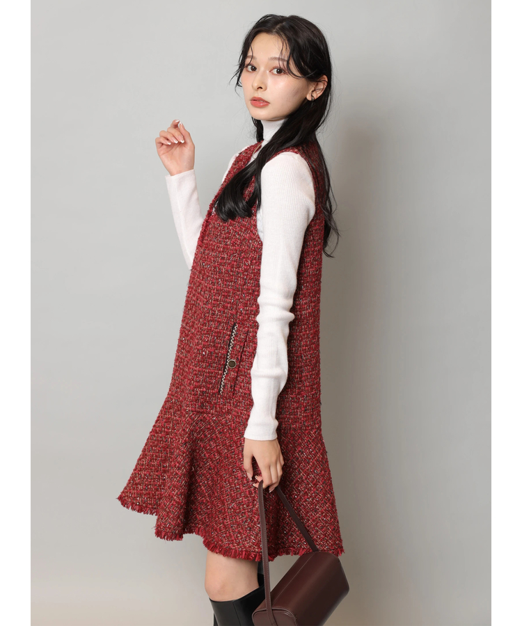 キラキラツイードジャンスカ | ワンピース | Apuweiser-riche