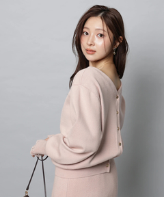 Apuweiser-riche(アプワイザー・リッシェ) |レースレイヤード前後2WAYニットアップ