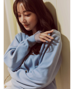 Apuweiser-riche(アプワイザー・リッシェ) |レースレイヤード前後2WAYニットアップ