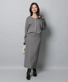 Apuweiser-riche(アプワイザー・リッシェ) |レースレイヤード前後2WAYニットアップ