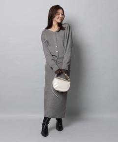 Apuweiser-riche(アプワイザー・リッシェ) |レースレイヤード前後2WAYニットアップ