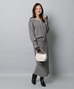 Apuweiser-riche(アプワイザー・リッシェ) |レースレイヤード前後2WAYニットアップ