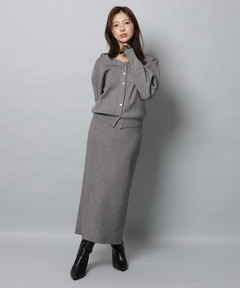 Apuweiser-riche(アプワイザー・リッシェ) |レースレイヤード前後2WAYニットアップ