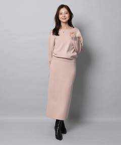 Apuweiser-riche(アプワイザー・リッシェ) |レースレイヤード前後2WAYニットアップ