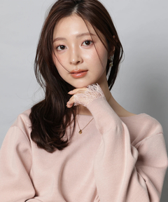 Apuweiser-riche(アプワイザー・リッシェ) |レースレイヤード前後2WAYニットアップ