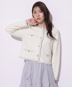 Apuweiser-riche(アプワイザー・リッシェ) |MIXブレードニットジャケット