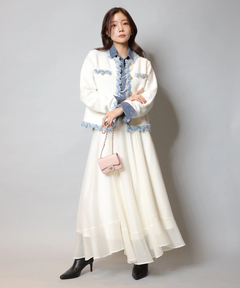 Apuweiser-riche(アプワイザー・リッシェ) |MIXブレードニットジャケット