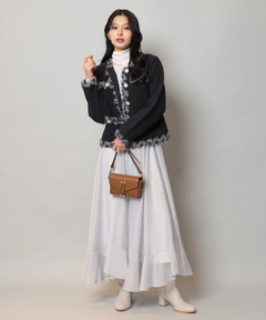 Apuweiser-riche(アプワイザー・リッシェ) |MIXブレードニットジャケット