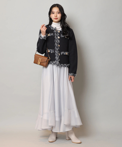 Apuweiser-riche(アプワイザー・リッシェ) |MIXブレードニットジャケット