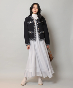 Apuweiser-riche(アプワイザー・リッシェ) |MIXブレードニットジャケット