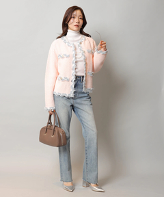 Apuweiser-riche(アプワイザー・リッシェ) |MIXブレードニットジャケット