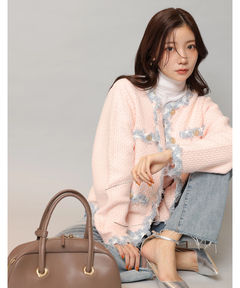 Apuweiser-riche(アプワイザー・リッシェ) |MIXブレードニットジャケット