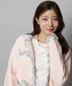 Apuweiser-riche(アプワイザー・リッシェ) |MIXブレードニットジャケット