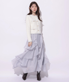 Apuweiser-riche(アプワイザー・リッシェ) |MIXブレードニットジャケット