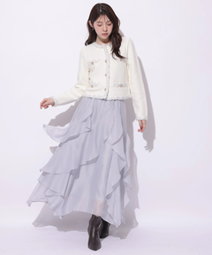 Apuweiser-riche(アプワイザー・リッシェ) |MIXブレードニットジャケット