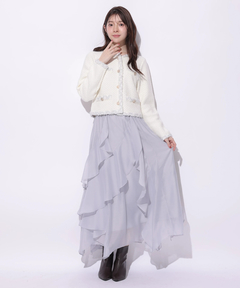 Apuweiser-riche(アプワイザー・リッシェ) |MIXブレードニットジャケット