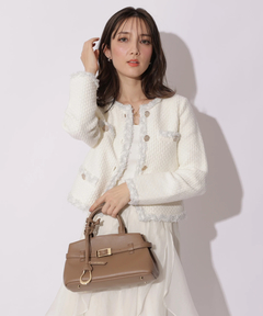 Apuweiser-riche(アプワイザー・リッシェ) |MIXブレードニットジャケット