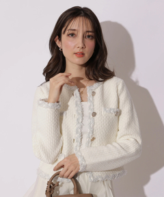 Apuweiser-riche(アプワイザー・リッシェ) |MIXブレードニットジャケット