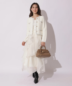 Apuweiser-riche(アプワイザー・リッシェ) |MIXブレードニットジャケット