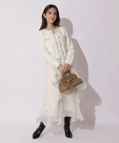 Apuweiser-riche(アプワイザー・リッシェ) |MIXブレードニットジャケット