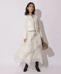 Apuweiser-riche(アプワイザー・リッシェ) |MIXブレードニットジャケット