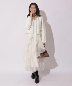 Apuweiser-riche(アプワイザー・リッシェ) |MIXブレードニットジャケット