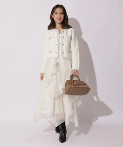 Apuweiser-riche(アプワイザー・リッシェ) |MIXブレードニットジャケット