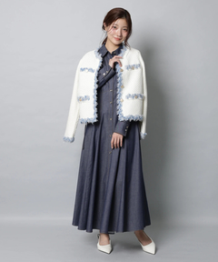 Apuweiser-riche(アプワイザー・リッシェ) |MIXブレードニットジャケット