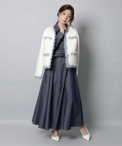 Apuweiser-riche(アプワイザー・リッシェ) |MIXブレードニットジャケット