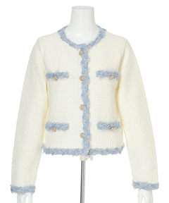 Apuweiser-riche(アプワイザー・リッシェ) |MIXブレードニットジャケット