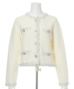 Apuweiser-riche(アプワイザー・リッシェ) |MIXブレードニットジャケット