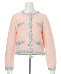 Apuweiser-riche(アプワイザー・リッシェ) |MIXブレードニットジャケット