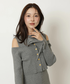 Apuweiser-riche(アプワイザー・リッシェ) |リボンカーデワンピースset