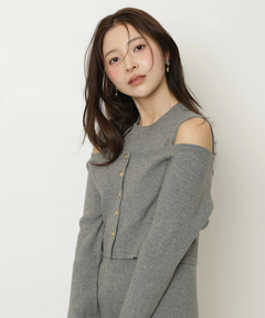 Apuweiser-riche(アプワイザー・リッシェ) |リボンカーデワンピースset