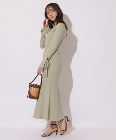 Apuweiser-riche(アプワイザー・リッシェ) |リボンカーデワンピースset