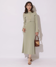 Apuweiser-riche(アプワイザー・リッシェ) |リボンカーデワンピースset