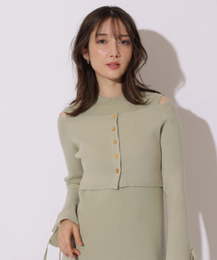 Apuweiser-riche(アプワイザー・リッシェ) |リボンカーデワンピースset